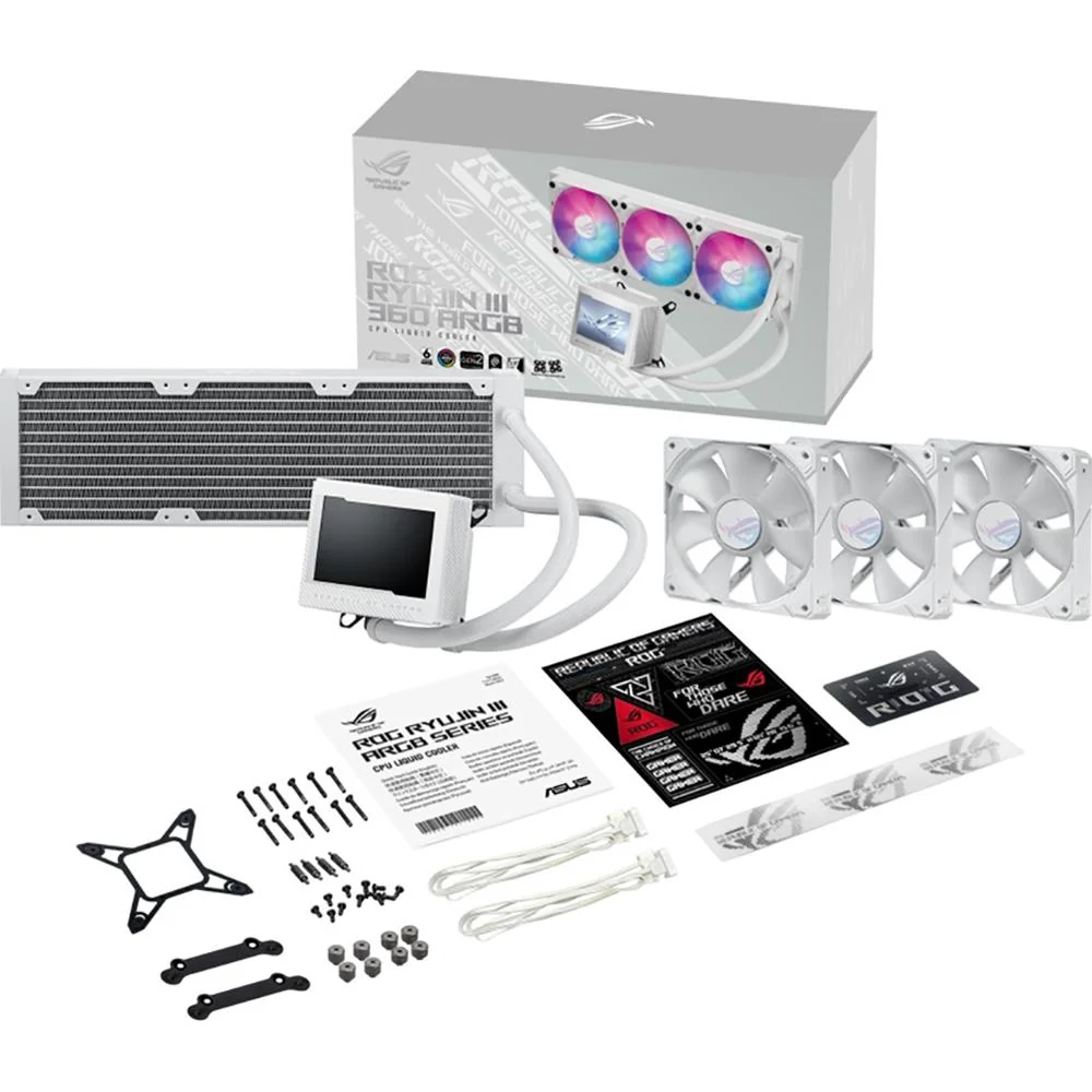 ASUS ROG Ryujin III 360 ARGB All-in-one Liquid CPU cooler - ROGRYUJINIII360ARGBW - Image 12