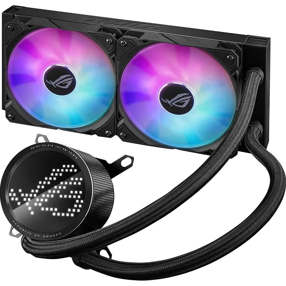 ASUS ROG Ryuo III 240 All-in-one liquid CPU Cooler in Black - ROG-RYUO-III-240-ARG - Image 2