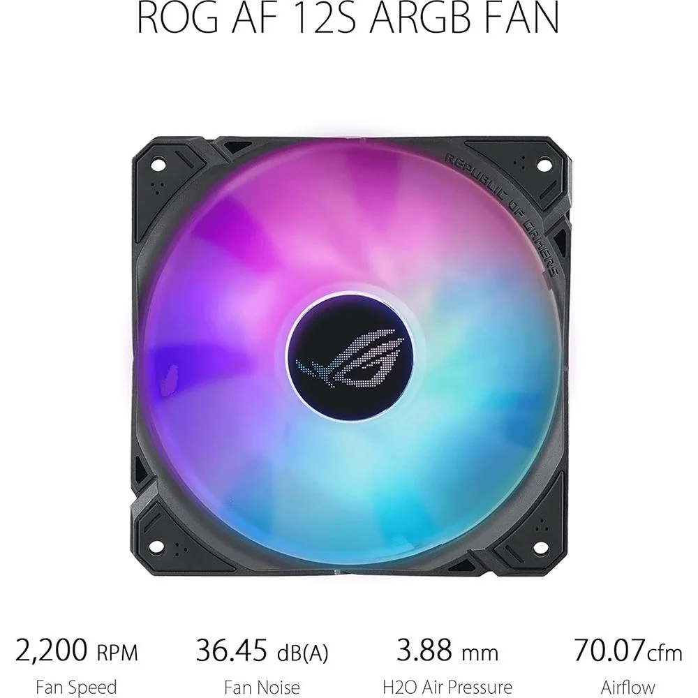 ASUS ROG Ryuo III 240 All-in-one liquid CPU Cooler in Black - ROG-RYUO-III-240-ARG - Image 8