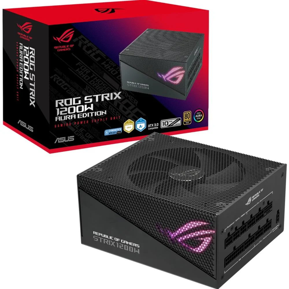 ASUS ROG Strix 1200W Gold Aura Edition Modular Power Supply - ROG-STRIX-1200G-AURA - Image 11