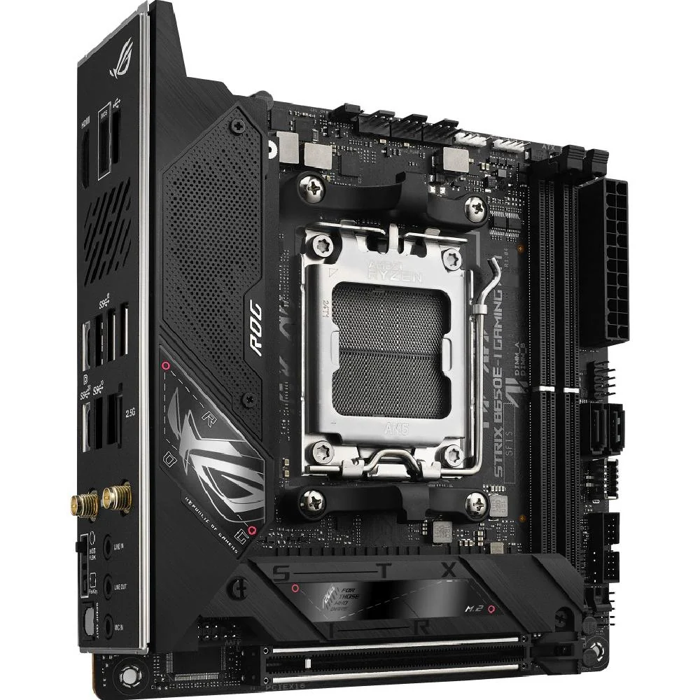 ASUS ROG Strix 6E Ryzen 7000 Mini-ITX Gaming Motherboard - ROG STRIX B650E-I GA - Image 2