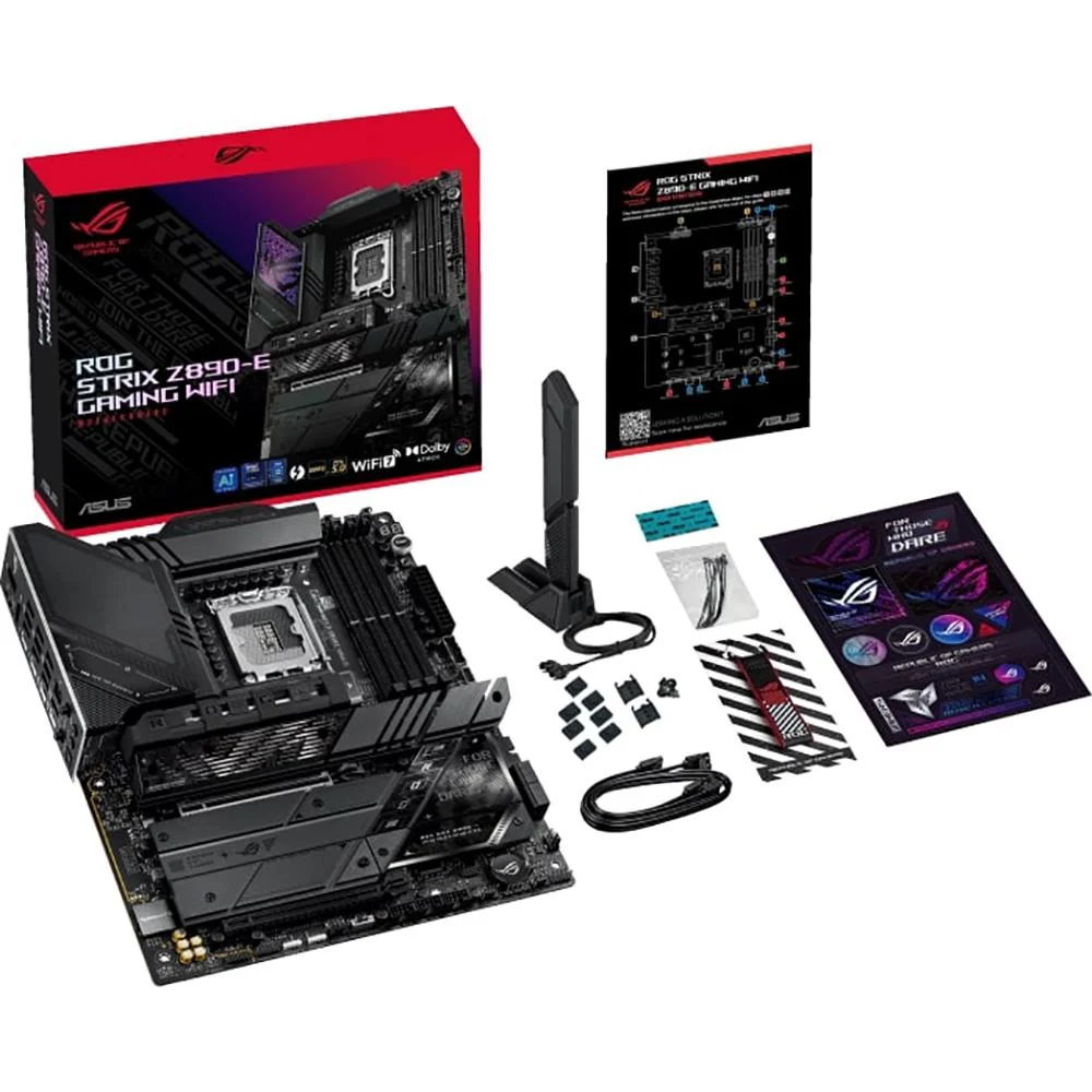 Asus ROG Strix Z890-E Gaming Intel Z890 ATX Motherboard Open Box+1 Year Warranty - Image 12