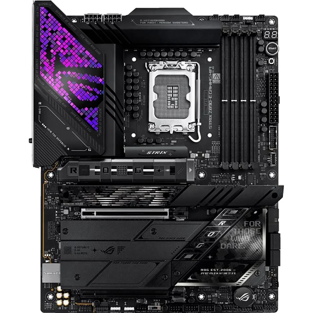 Asus ROG Strix Z890-E Gaming Intel Z890 ATX Motherboard Open Box+1 Year Warranty - Image 2
