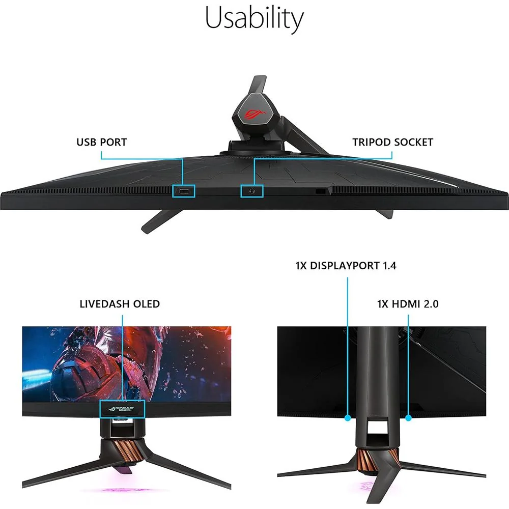 ASUS ROG Swift PG32UQX Monitor - Image 6