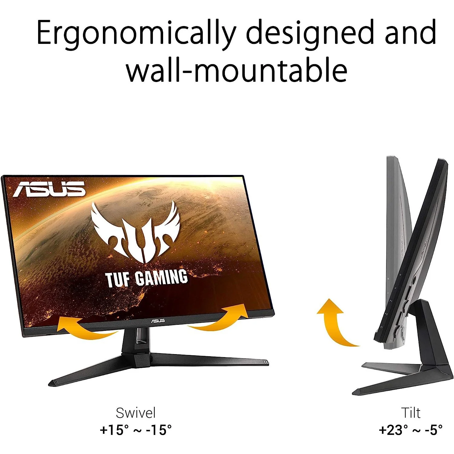 Asus TUF Gaming 27" PC Monitor, 1080P Full HD (VG279QY1A) - Image 5