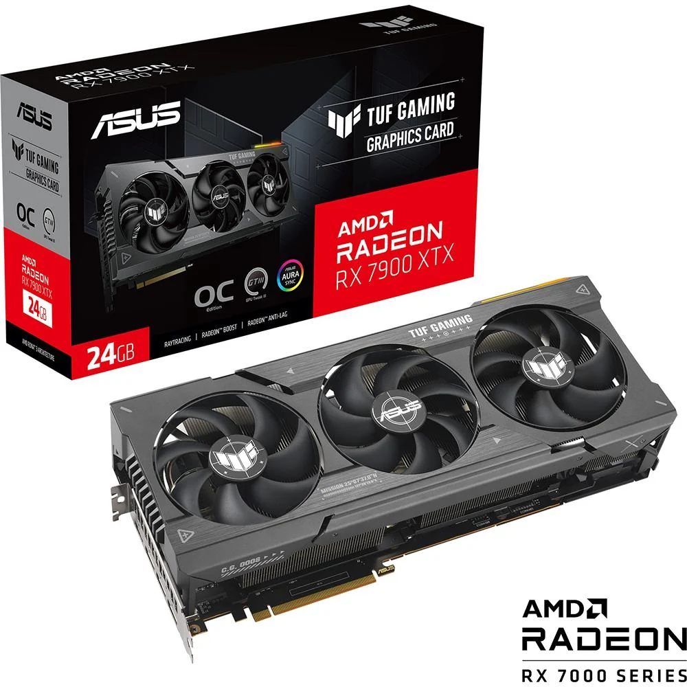 ASUS TUF Gaming Radeon RX 7900 XTX OC Edition Graphics Card - TUF-RX7900XTX-O24G-G - Image 12
