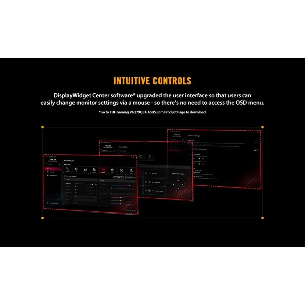 ASUS 27" TUF Gaming 1080P Full HD Monitor in Black - VG279Q3A - Image 10