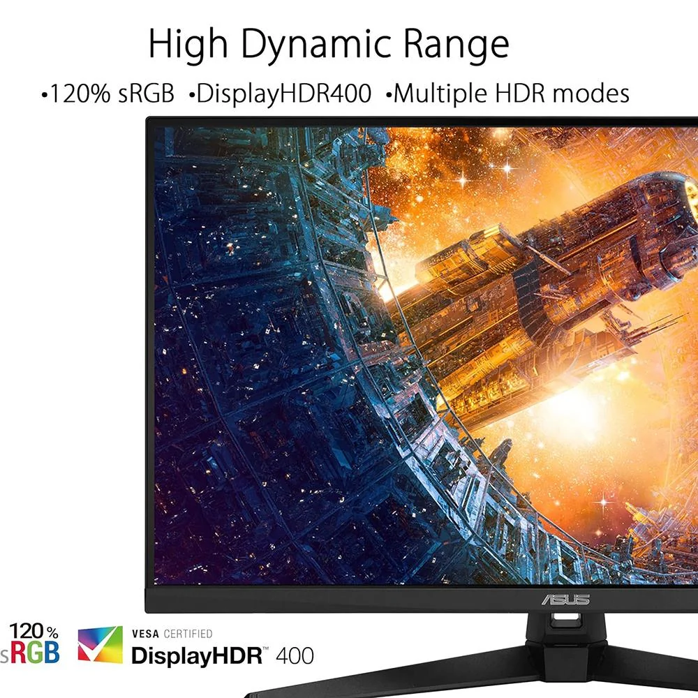 ASUS 32" TUF Gaming 4K HDR DSC Monitor in Black - VG32UQA1A - Image 10