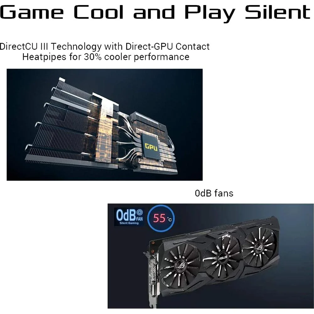 ASUS - VGA NVIDIA GEFORCE GTX 1060 6GB ROG STRIX OC EDITION VR READY HDMI 2.0 DP - Image 6