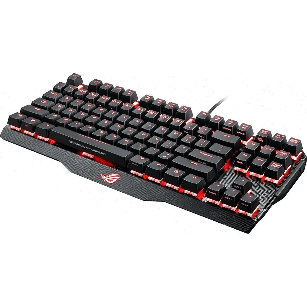 ASUS - VGA NVIDIA RED MECHANICAL GAMING KEYBOARD USB2.0 - Image 2
