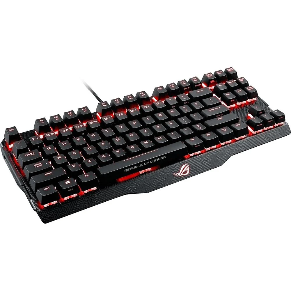 ASUS - VGA NVIDIA RED MECHANICAL GAMING KEYBOARD USB2.0 - Image 3