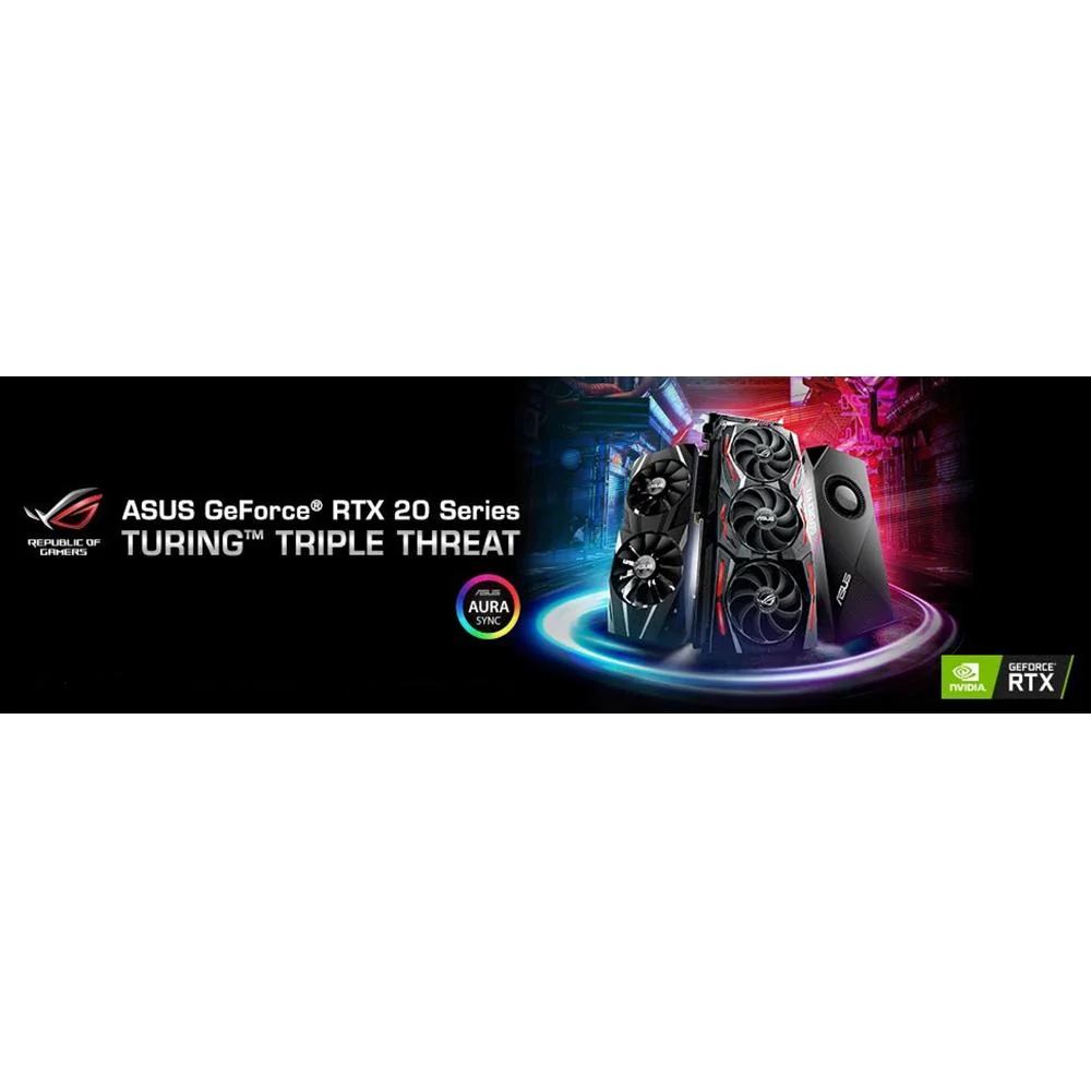 ASUS - VGA NVIDIA ROG-STRIX-RTX2080-O8G-GAMING 8G GDDR6 HDMI DP 1.4 USB TYPE-C - Image 6