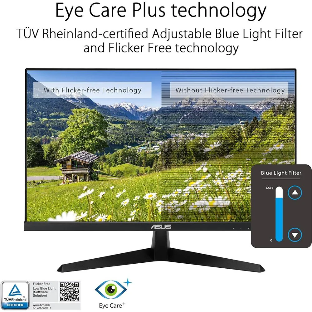 ASUS VY229HE Eye Care Monitor - Image 8