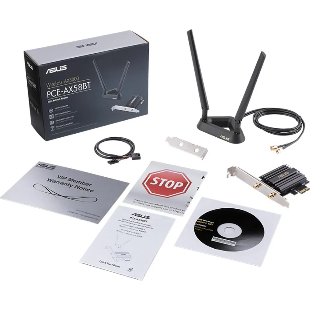 ASUS Wireless AX3000 PCIe Adapter - Image 5