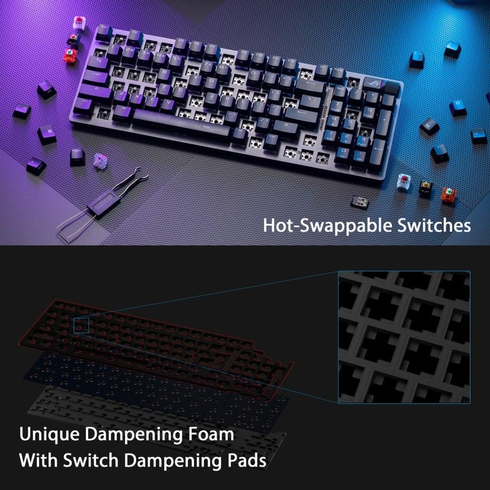 ASUS ROG Strix Scope II 96 Wireless Keyboard - X901STRIXSCOPEII96WL - Image 11