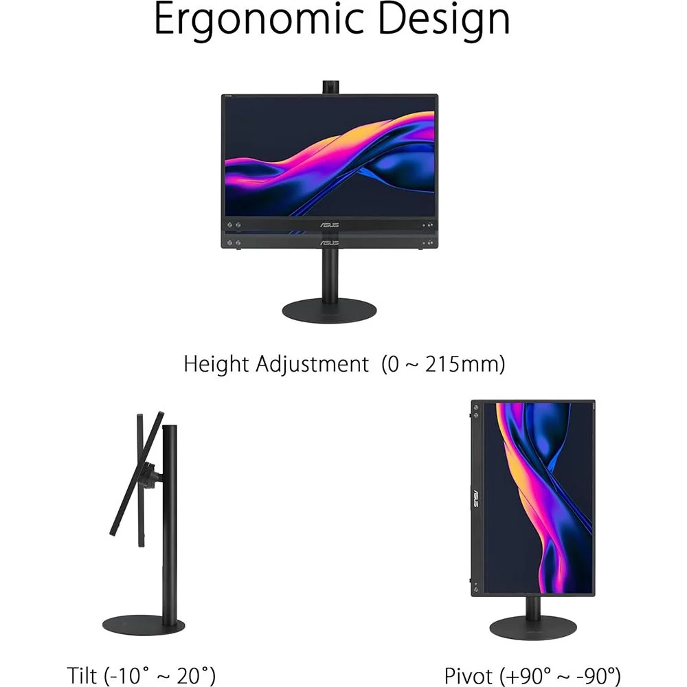 ASUS ZenScreen Ergonomic Stand for Portable Monitors - MTS02D - Image 6