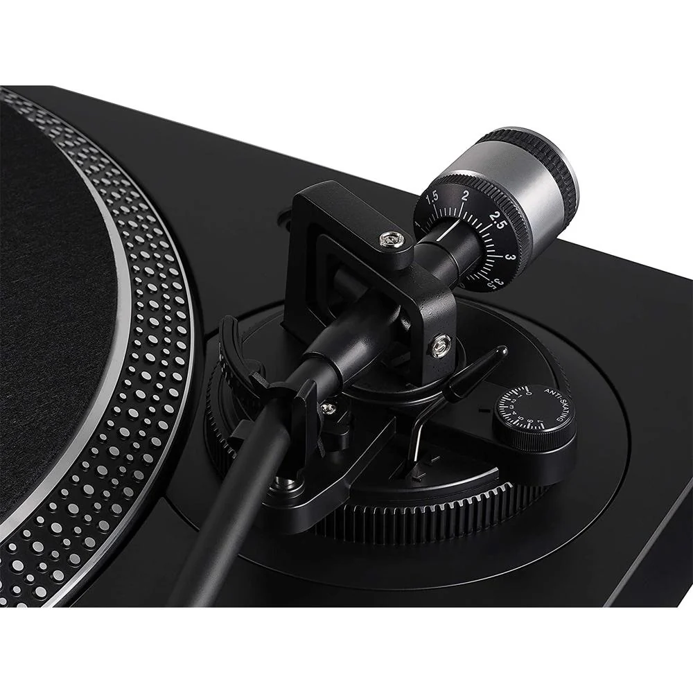Audio-Technica AT-LP120XBT-USB-BK Wireless Direct-Drive Turntable, Black w/ Accessories Bundle - Image 7