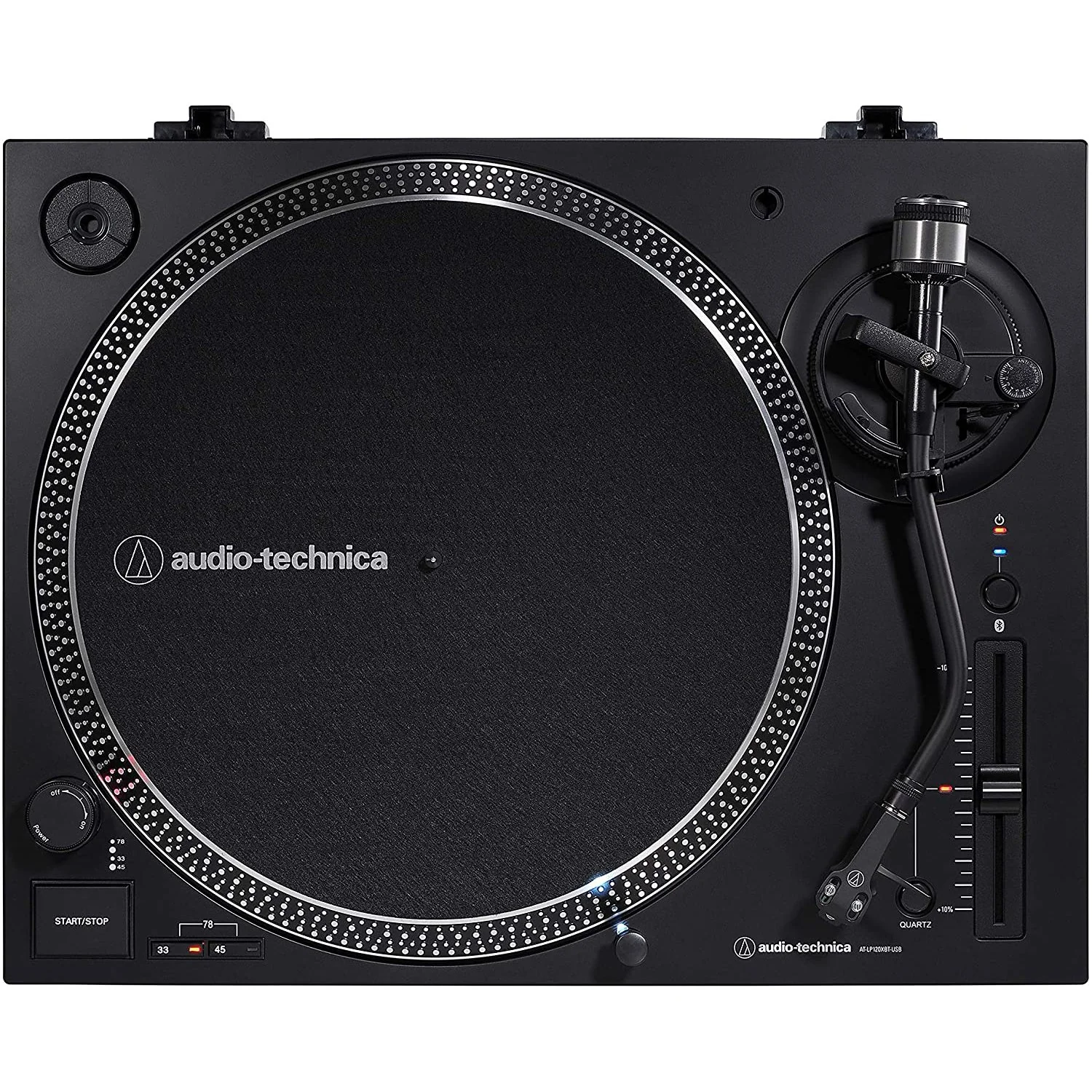 Audio-Technica AT-LP120XBT-USB-BK Wireless Direct-Drive Turntable + Mat + Cleaning Fluid System - Image 12