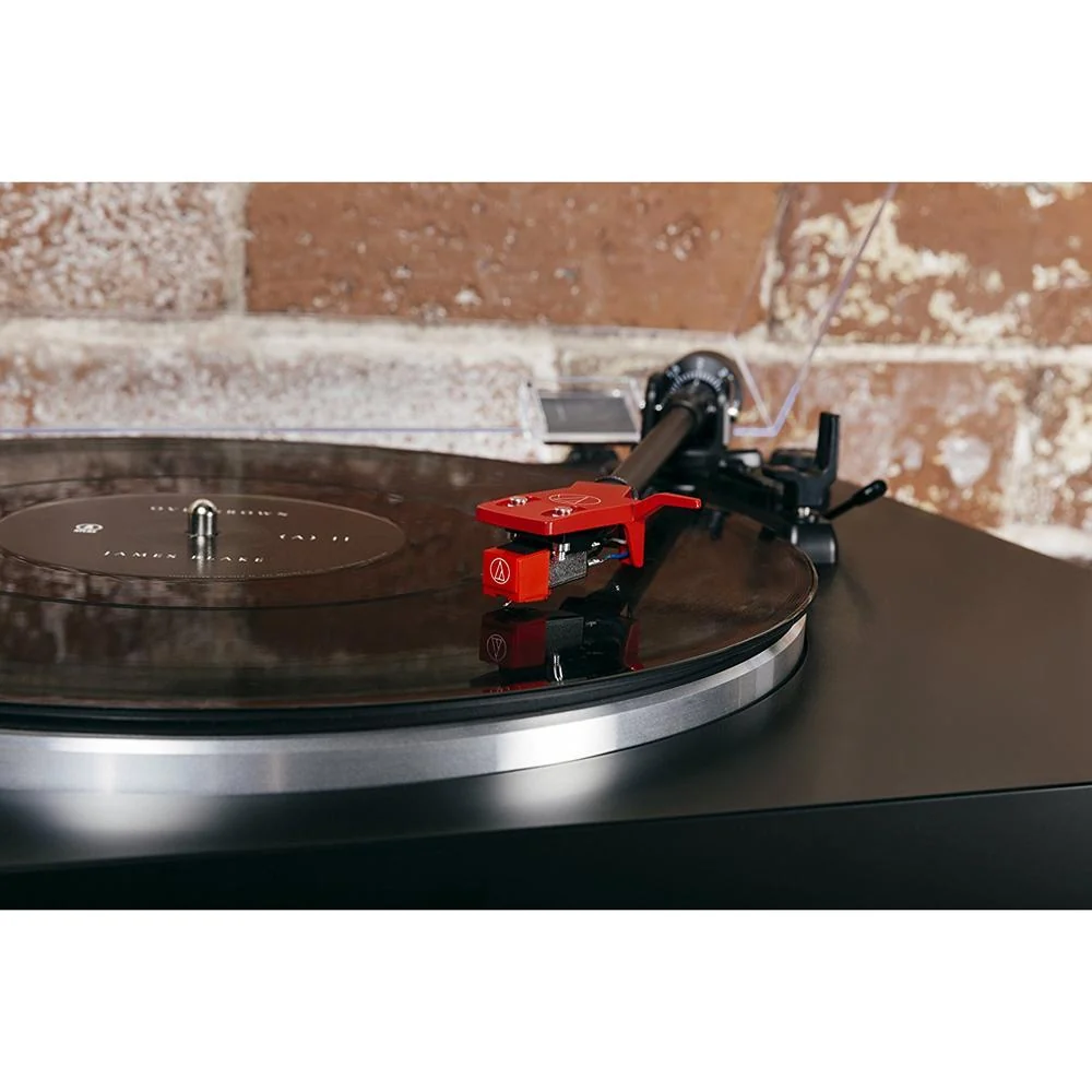 Audio-Technica AT-LP3BK Belt-Drive Stereo Turntable Bundle with CR3 3" Studio Monitors (White) - Image 4