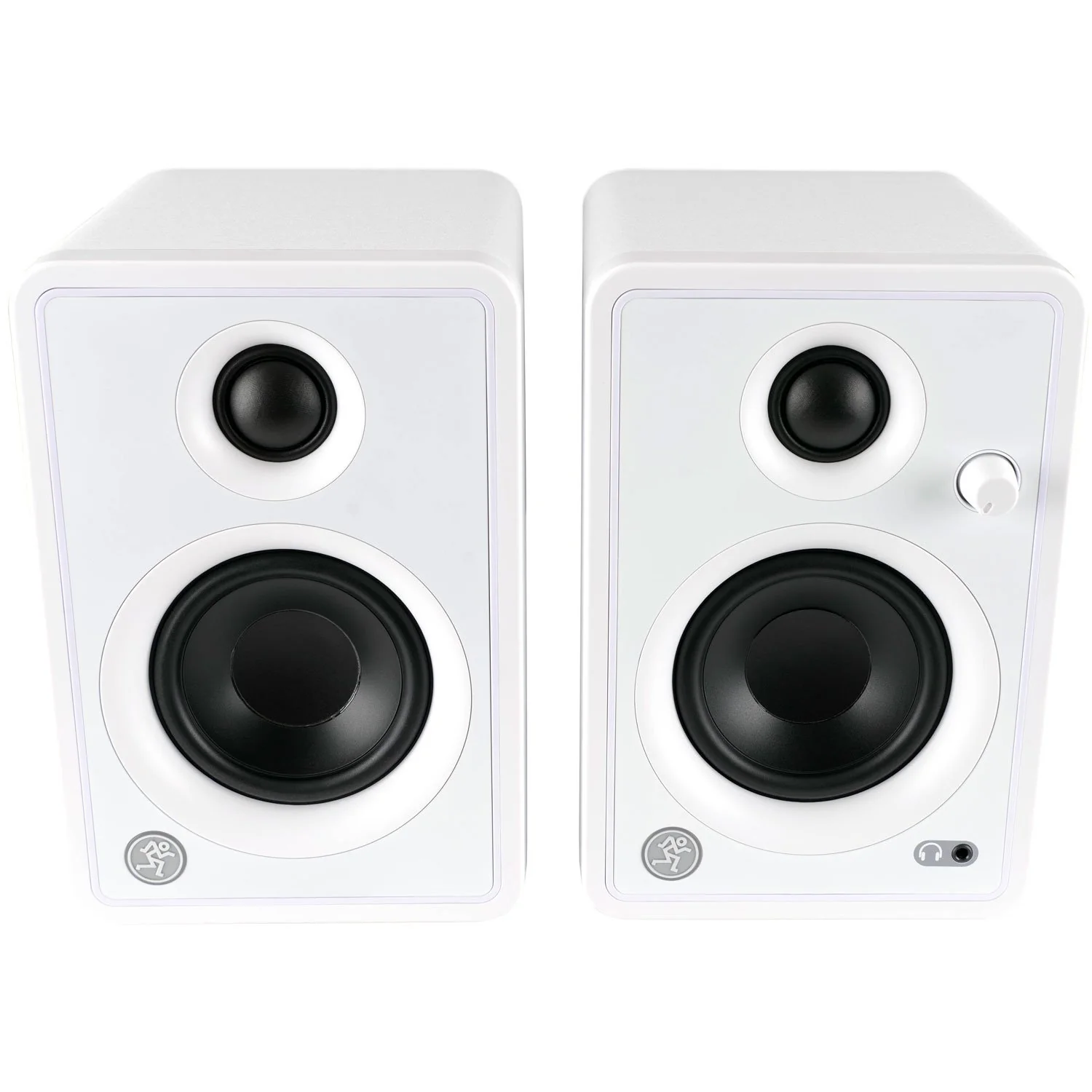 Audio-Technica AT-LP3BK Belt-Drive Stereo Turntable Bundle with CR3 3" Studio Monitors (White) - Image 7