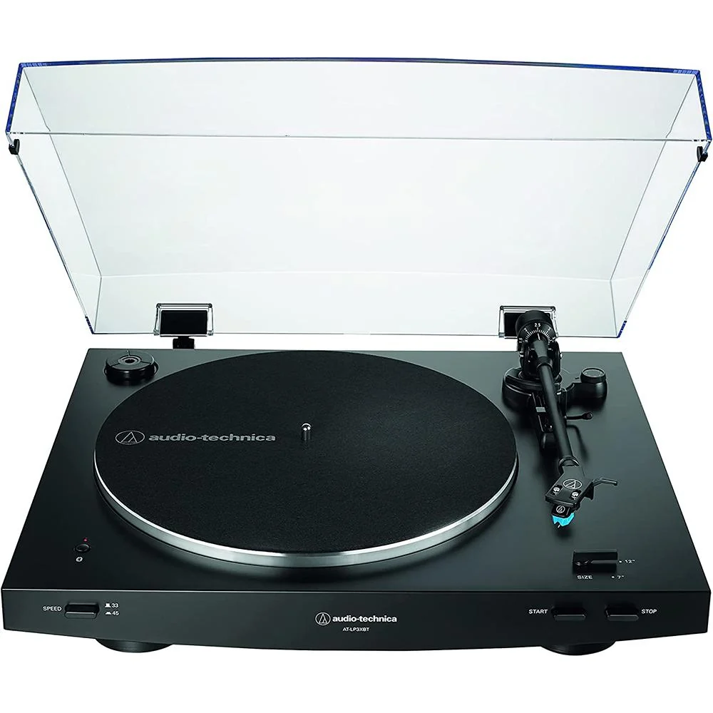 Audio-Technica AT-LP3XBT-BK Wireless Turntable + Eris 3.5BT Monitors + 2 YR Warranty Bundle - Image 2