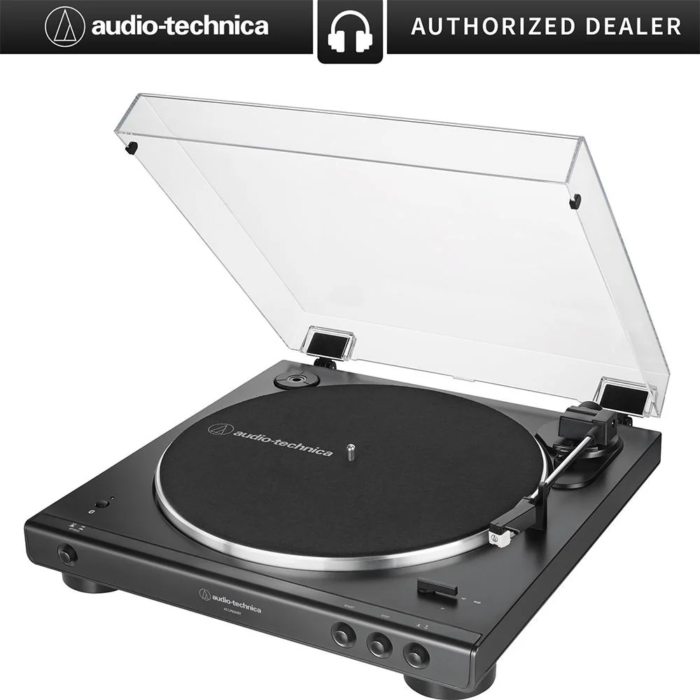Audio-Technica AT-LP60XBT-BK Bluetooth Turntable w/ AT-SP3X Speaker + 26 Month Protection - Image 5