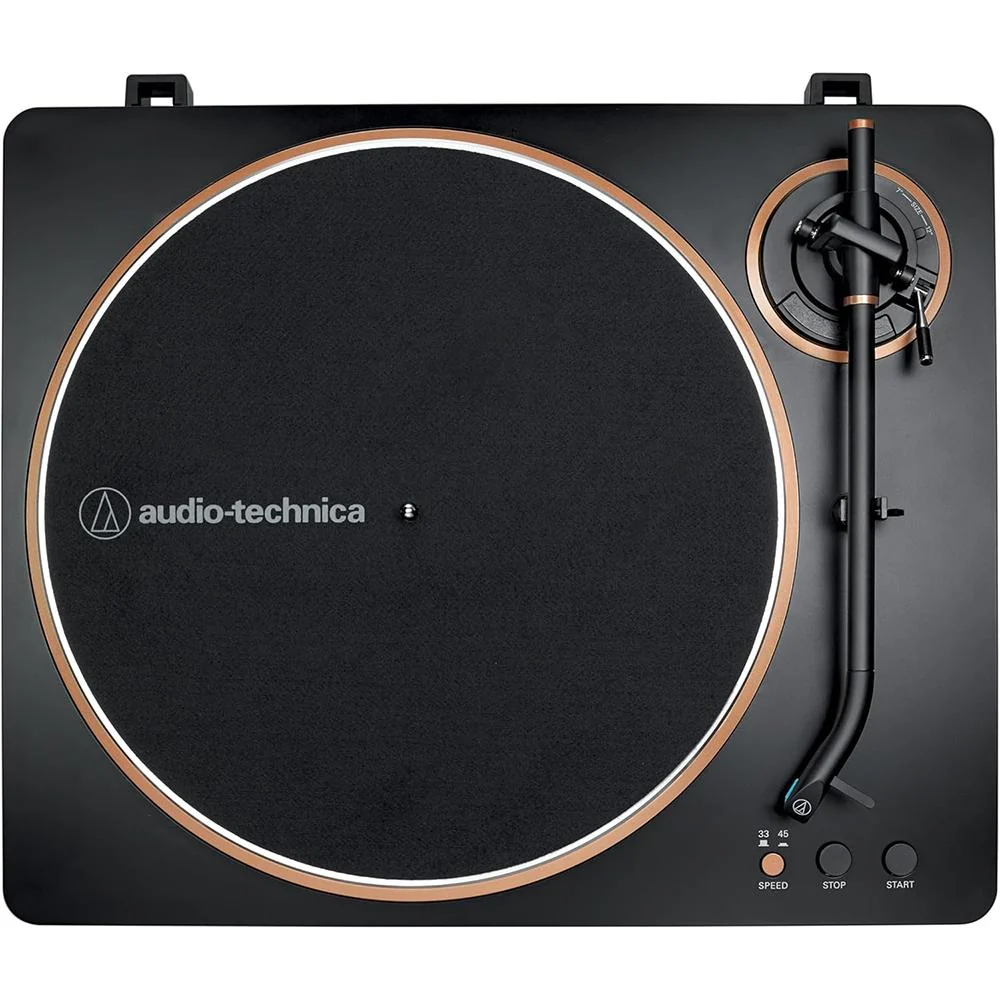 Audio-Technica AT-LP70X-BZ Fully Automatic Turntable w/ AT-SP3X Speaker + 26 Month Protection - Image 5