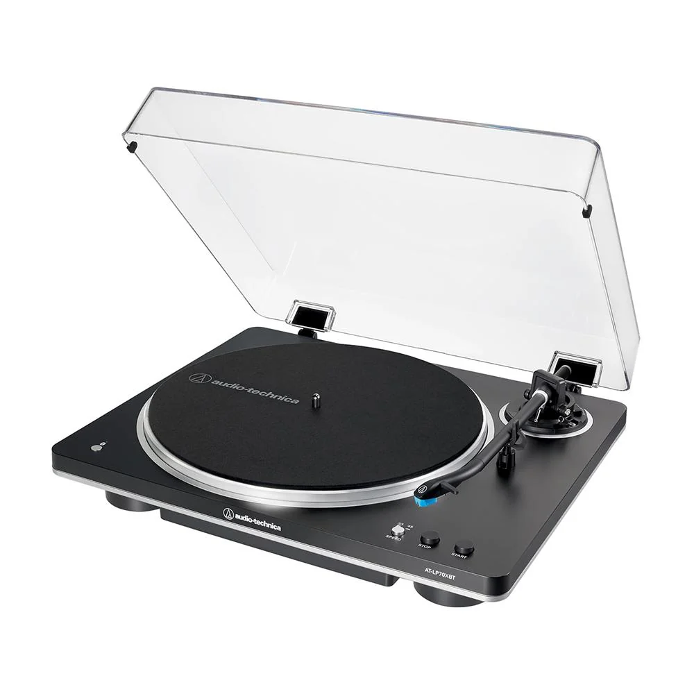 Audio-Technica AT-LP70XBT-BS Wireless Turntable + Eris 3.5BT Monitors + 2 YR Warranty Bundle - Image 3