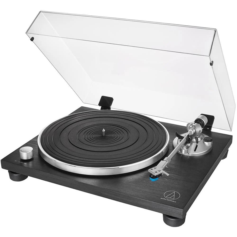 Audio-Technica AT-LPW30BKR Manual Belt-Drive Turntable + Mat w/ 2 Year Warranty - Image 4