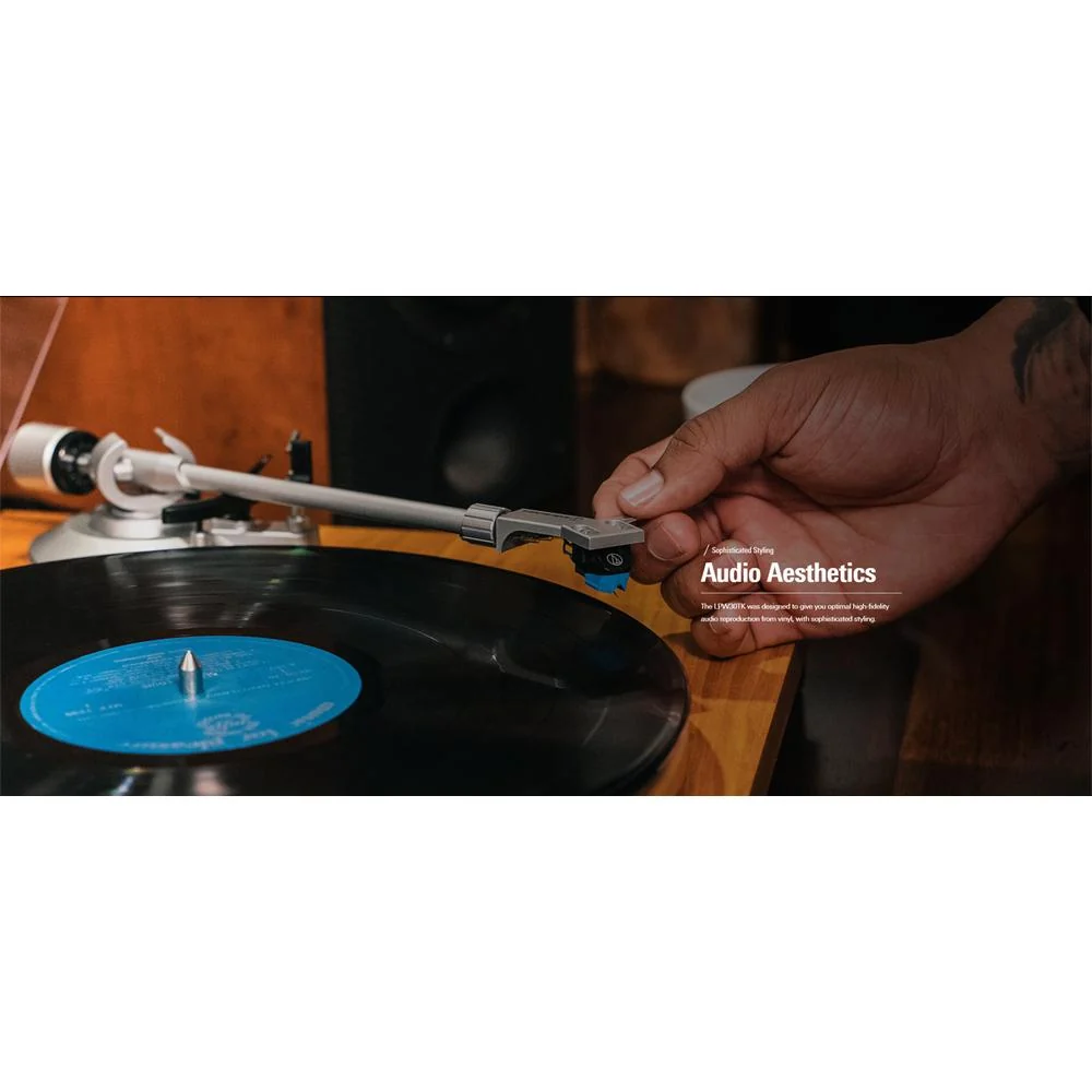 Audio-Technica AT-LPW30TKR Fully Manual Belt-Drive Turntable w/ 2 Year Extended Warranty - Image 5