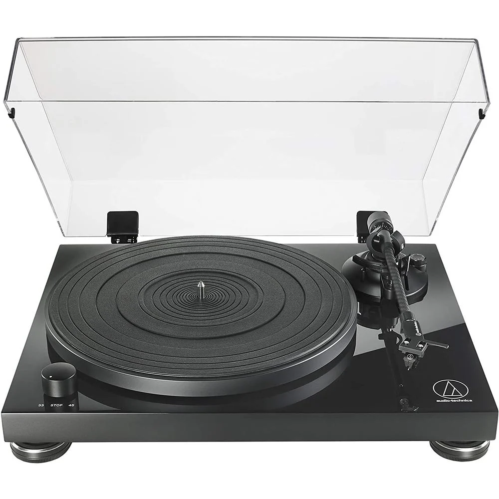 Audio-Technica AT-LPW50PB Fully Manual Belt-Drive Turntable w/ 2Yr Warranty Bundle - Image 3