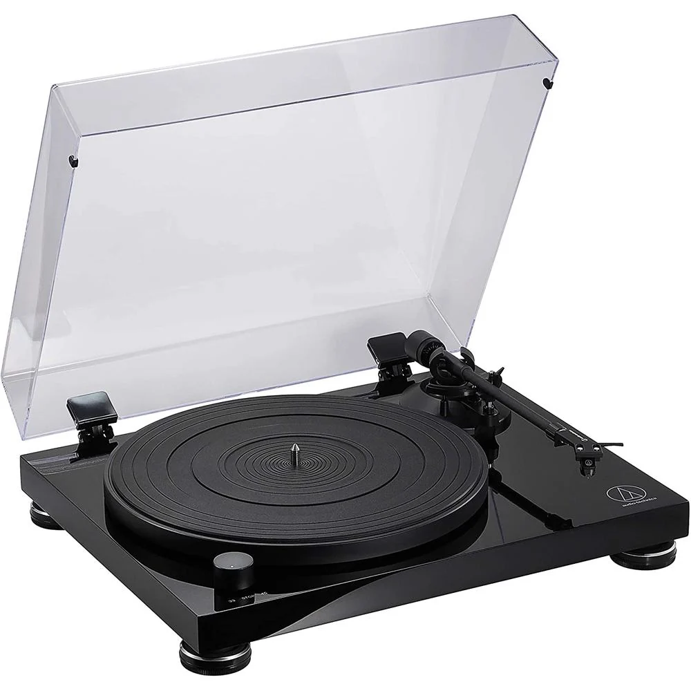 Audio-Technica AT-LPW50PB Fully Manual Belt-Drive Turntable w/ 2Yr Warranty Bundle - Image 4