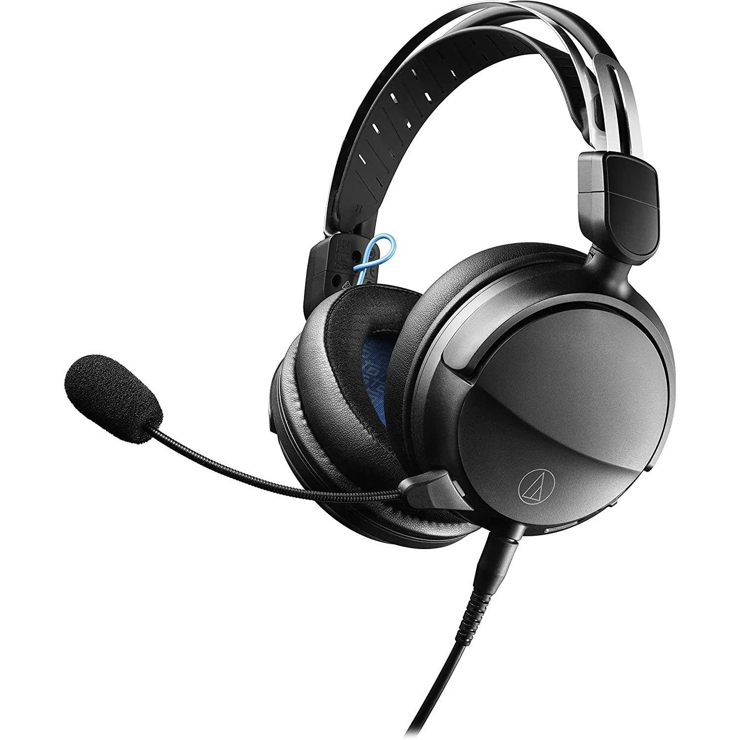Audio-Technica ATH-GL3 High-Fidelity Closed-Back Wired Gaming Headset, Black
