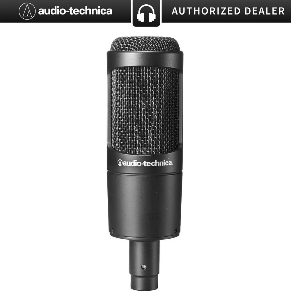 Audio-Technica Cardioid Condenser Microphone AT2035 w/ Warranty + Accessories Bundle - Image 5