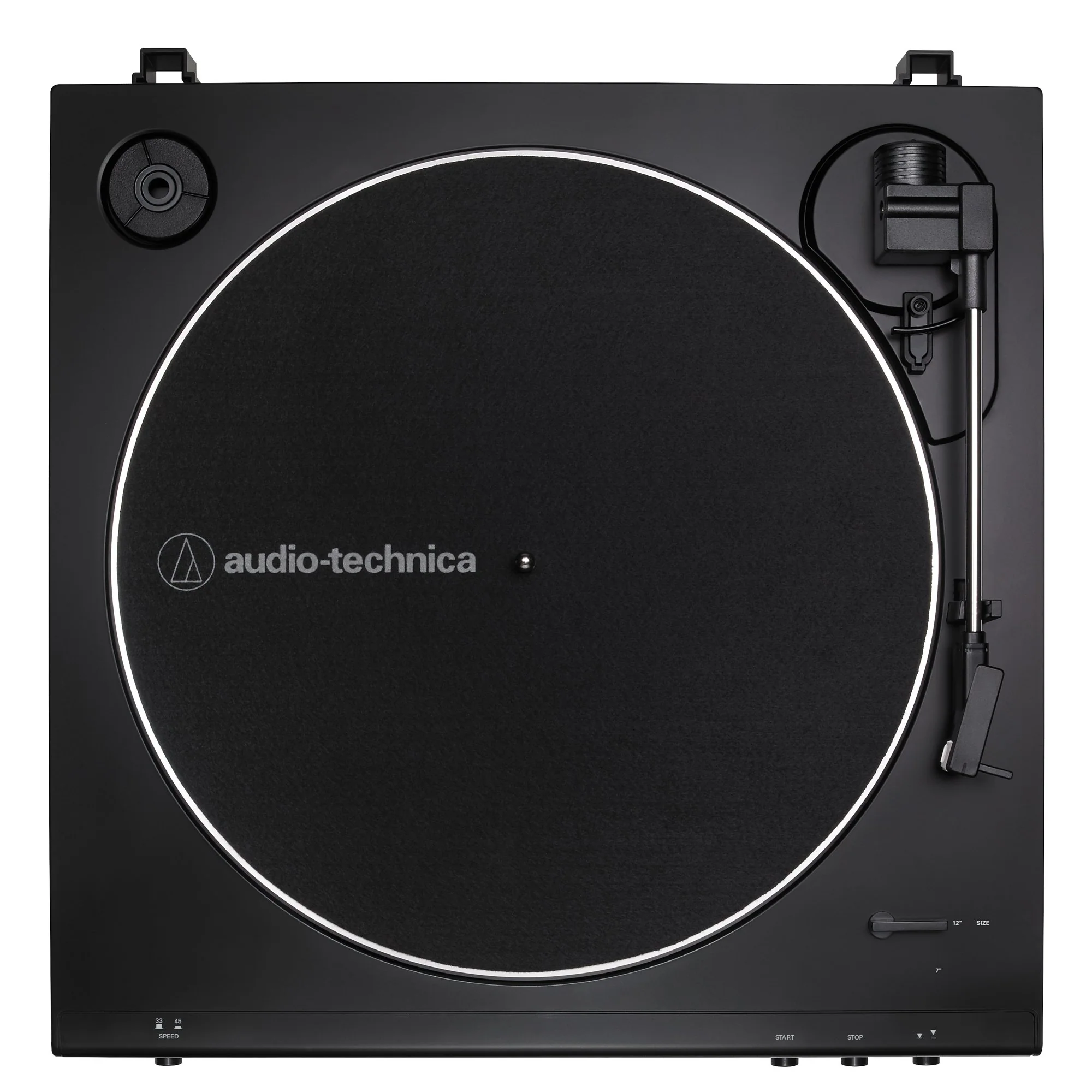 Audio-Technica Fully Auto Belt-Drive Stereo Turntable 33-1/3 & 45 RPM + 1 Year Warranty Pack - Image 3