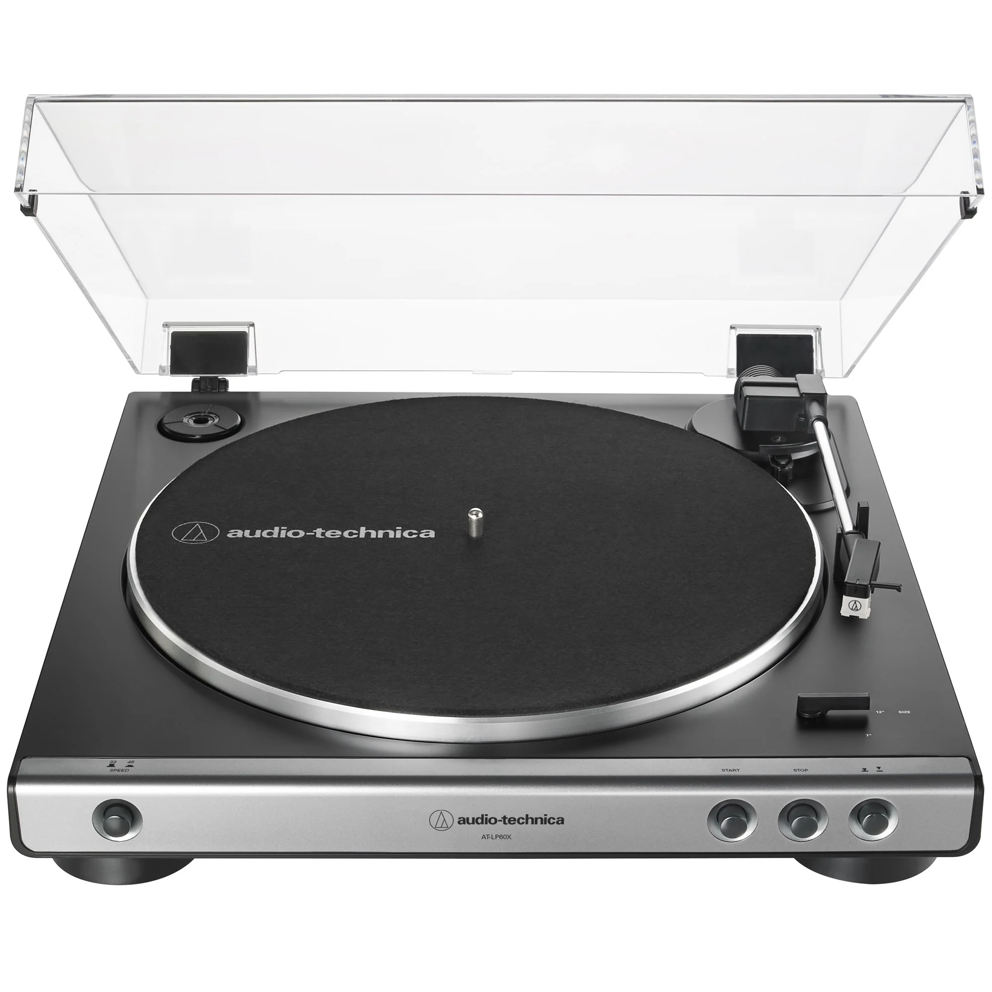 Audio-Technica Fully Automatic Belt-Drive Turntable 33-1/3 & 45 RPM + 1 Year Warranty Pack - Image 2
