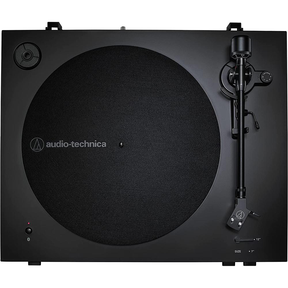Audio-Technica Fully Automatic Wireless Belt-drive Turntable, Black w/ Accessories Bundle - Image 4