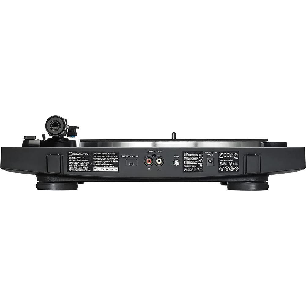 Audio-Technica Fully Automatic Wireless Belt-drive Turntable, Black w/ Accessories Bundle - Image 5
