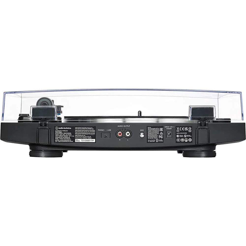 Audio-Technica Fully Automatic Wireless Belt-drive Turntable, Black w/ Accessories Bundle - Image 6