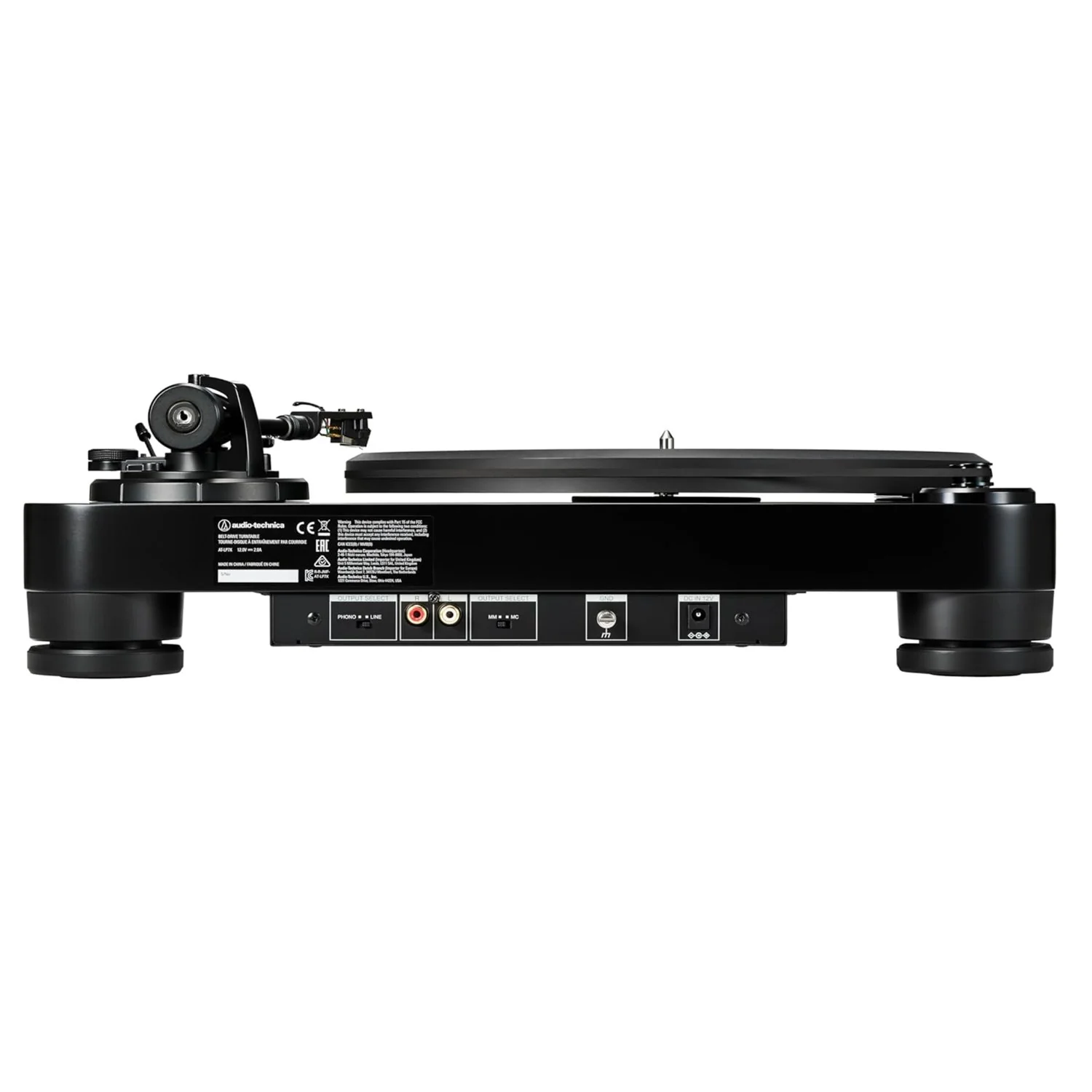 Audio-Technica Fully Manual Belt-Drive Turntable AT-LP7X + 2 Year Protection + Cleaning Bundle - Image 5