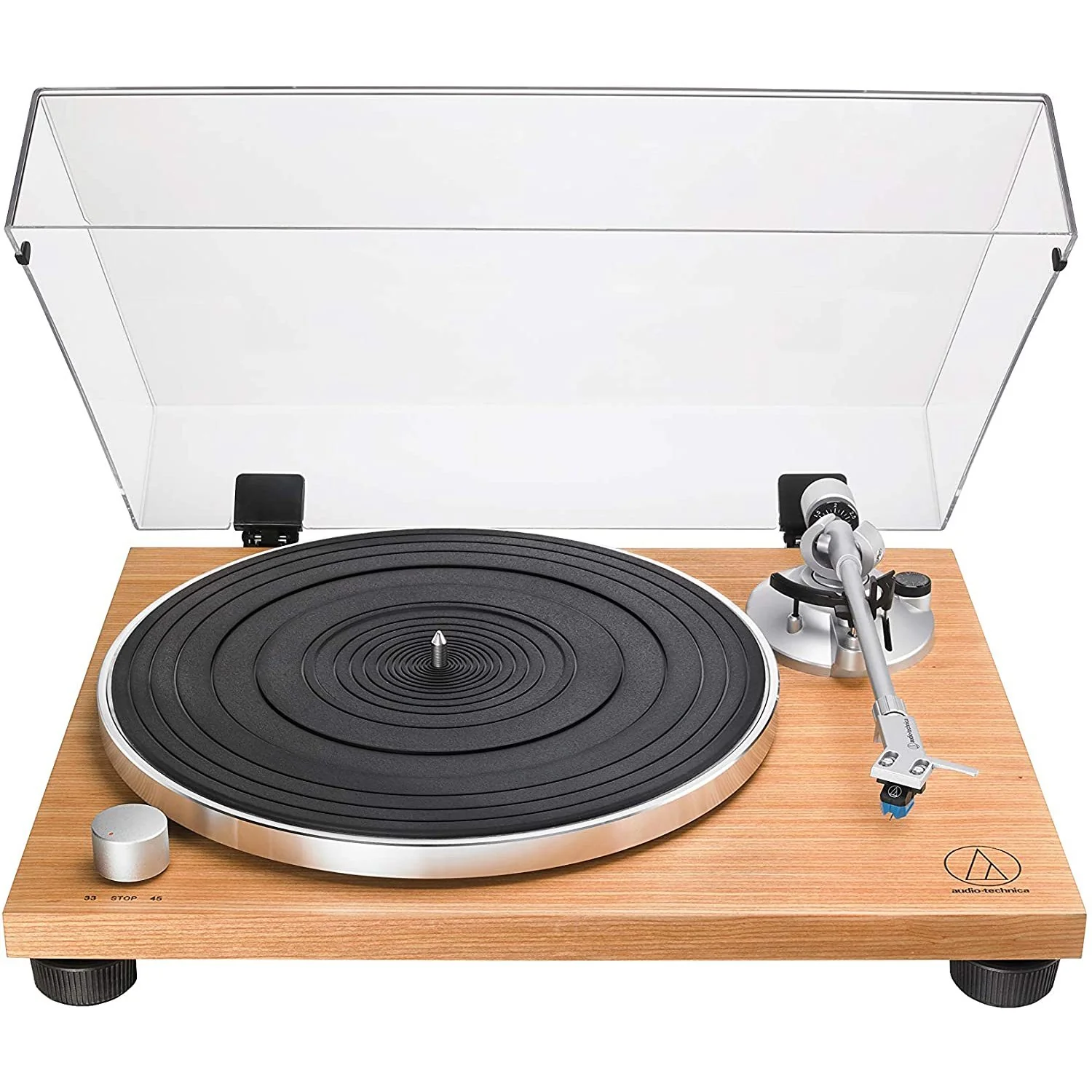 Audio-Technica Fully Manual Belt-Drive Turntable - AT-LPW30TK - Image 2