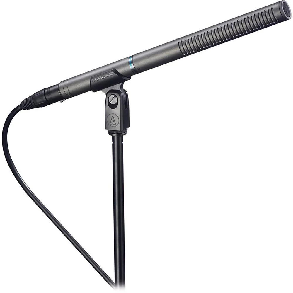 Audio-Technica Line + Gradient Condenser Microphone AT897 w/ Warranty + Accessories Bundle - Image 2