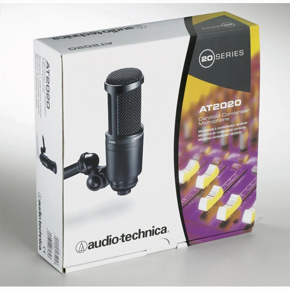 Audio-Technica Side Address Cardioid Condenser Studio Microphone with 2 YR Extended Warranty - Image 4