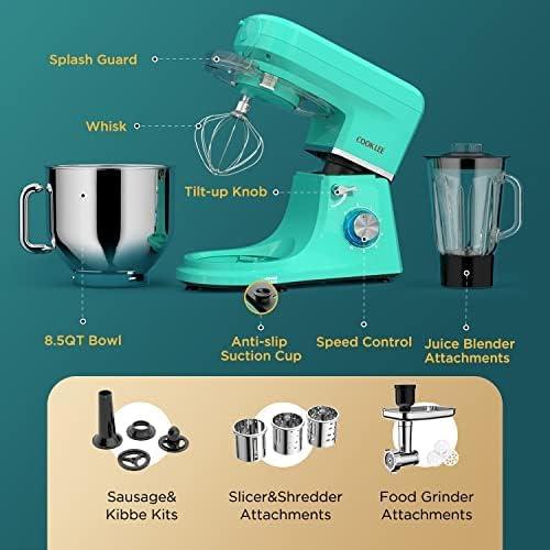 Beachcamera COOKLEE 6-IN-1 Stand Mixer, 8.5 Qt. Electric Kitchen Mixer Open Box - Image 4