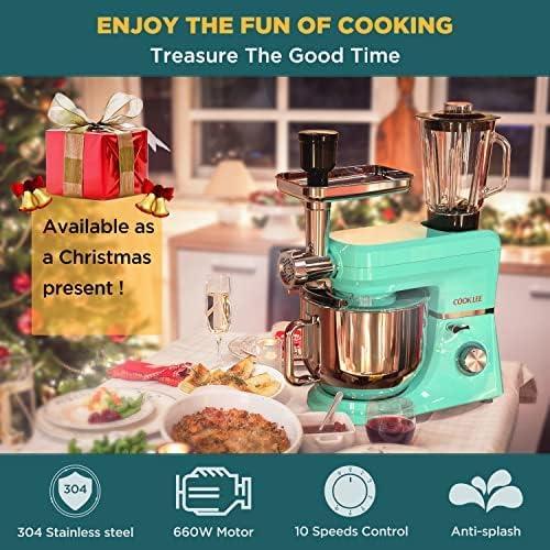 Beachcamera COOKLEE 6-IN-1 Stand Mixer, 8.5 Qt. Electric Kitchen Mixer Open Box - Image 5