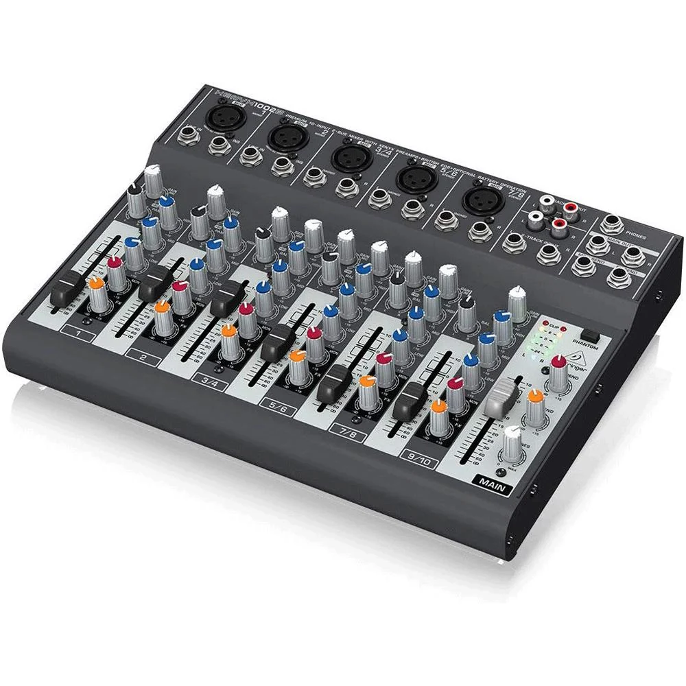 Behringer XENYX 1002B Premium 10-Input 2-Bus Mixer with XENYX Preamps and British EQs - Image 4