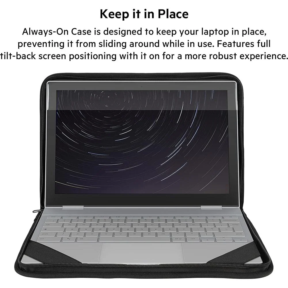 Belkin 11"-12" Always-On Laptop Case with Shoulder Strap in Black - EDA003 - Image 7