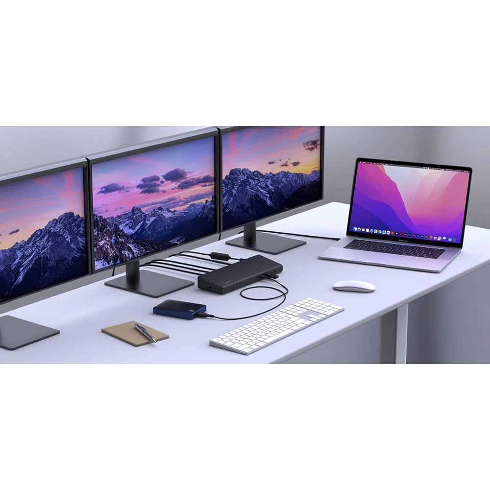 Belkin Universal USB-C Triple Display Docking Station - INC007ttBK - Image 12