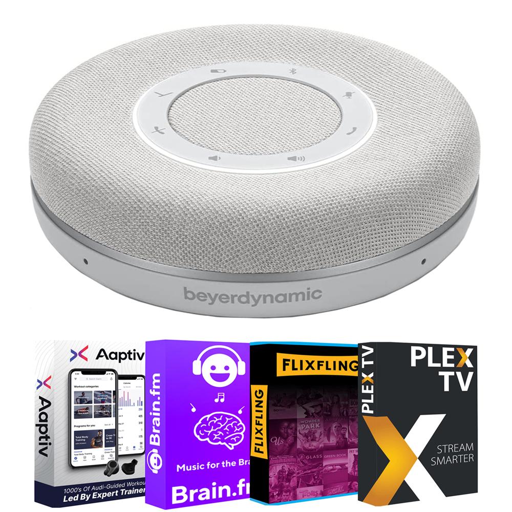 BeyerDynamic  728632 SPACE Bluetooth Personal Speakerphone + Entertainment Bundle
