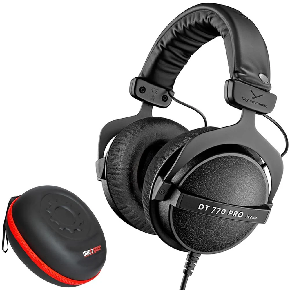 BeyerDynamic DT 770 PRO Closed Dynamic Studio Headphones, 32 Ohms with Case - Image 2